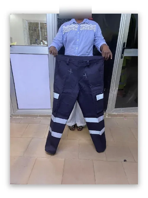 Modèle de pantalon d’ouvrier et pantalon de travail DIASOW