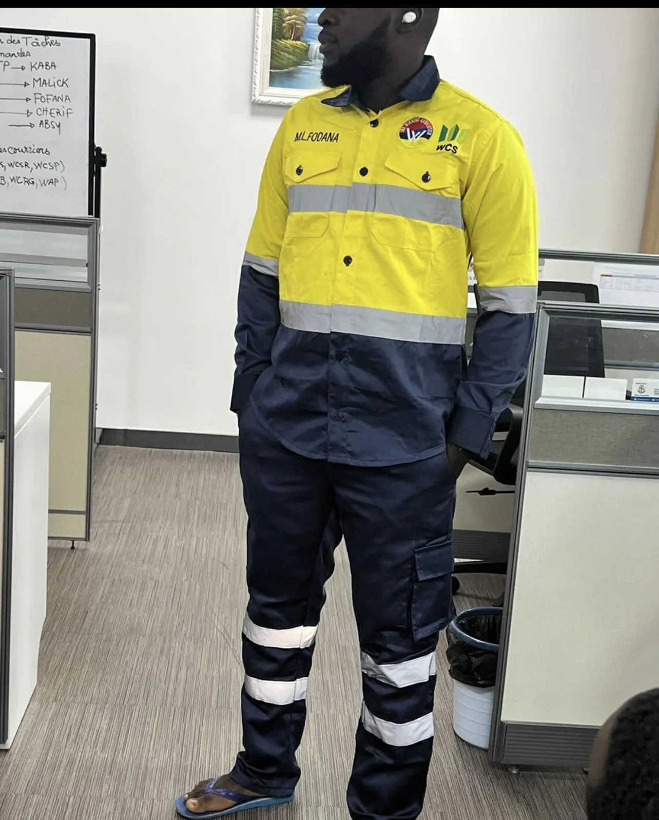 Tenue professionnelle minière personnalisée DIASOW